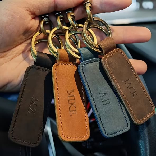 Leather Key Fob