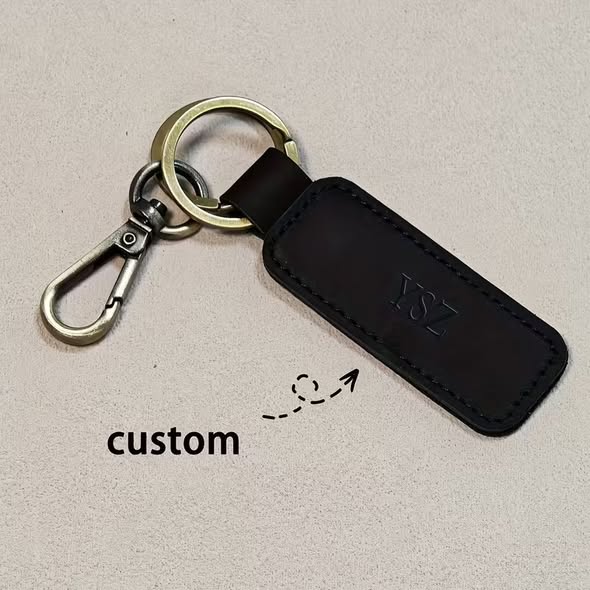 Leather Key Fob