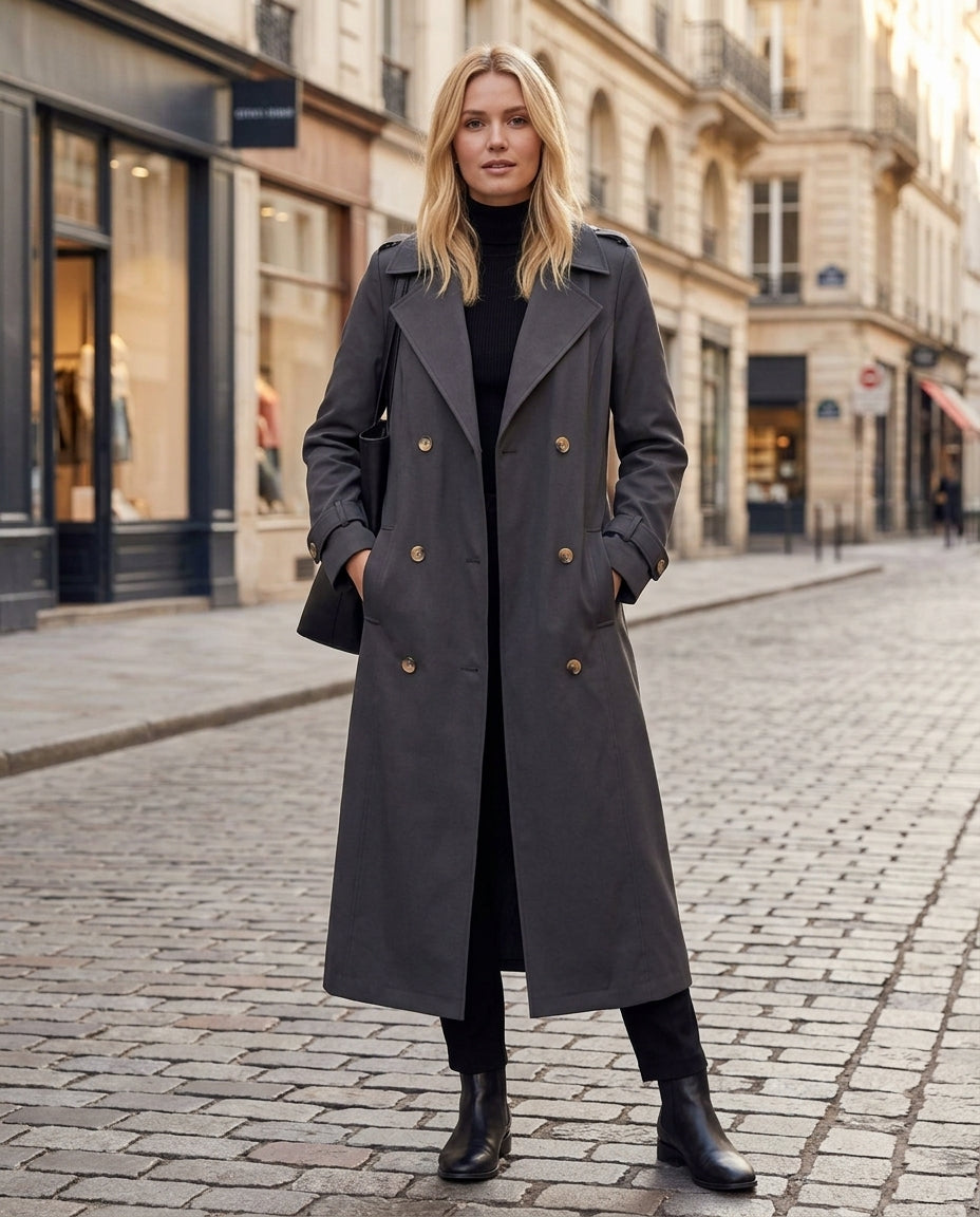 Long Trench Coat