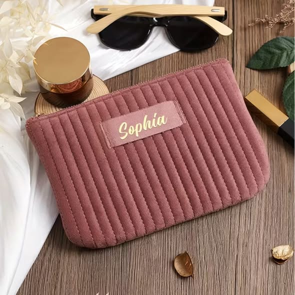 Personalized Makeup Bag