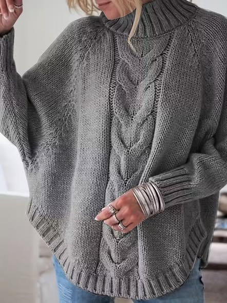 Cableknit Oversized Sweater