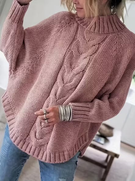 Cableknit Oversized Sweater