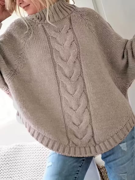 Cableknit Oversized Sweater