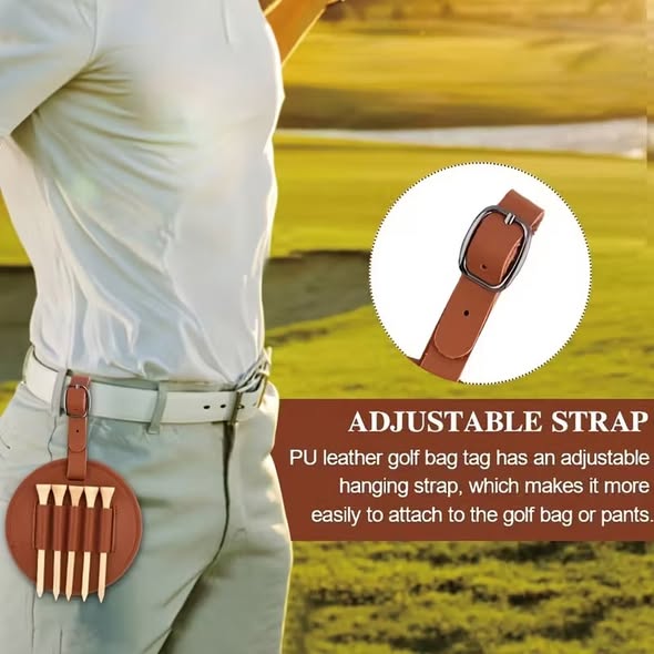 Personalized Golf Tee Holder