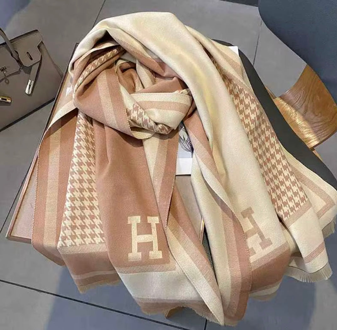 Luxe Knit Designer Scarf