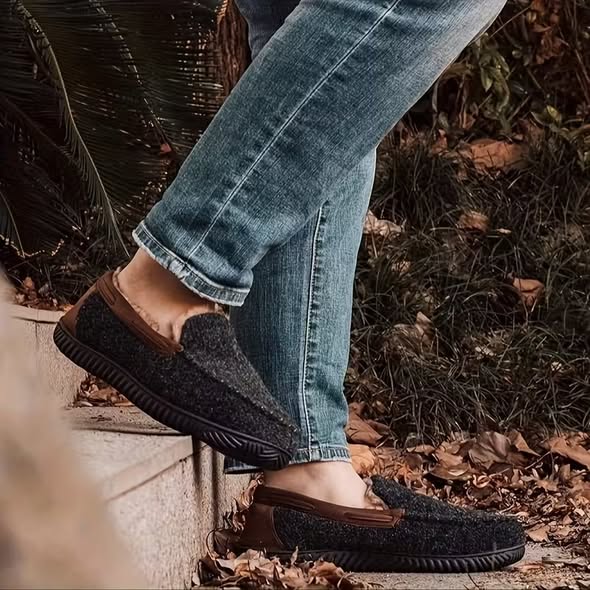 Fleece Mens Slippers