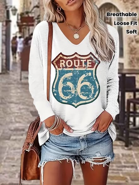 Route 66 Tee