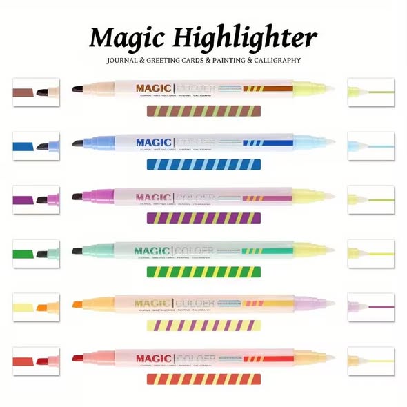 12 Piece Magic Pens