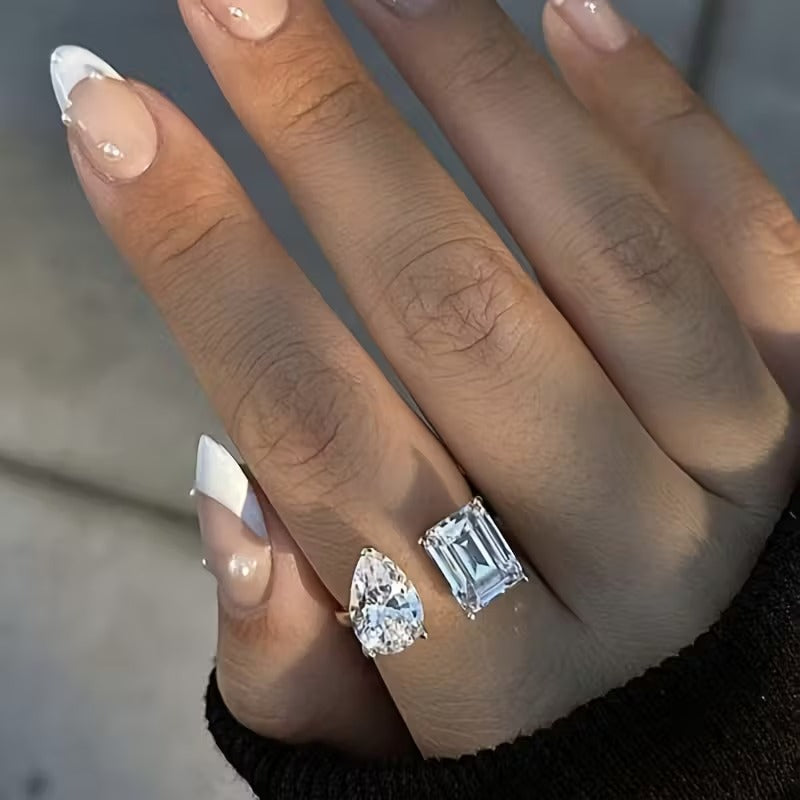 Wrap Cubic Stone Ring