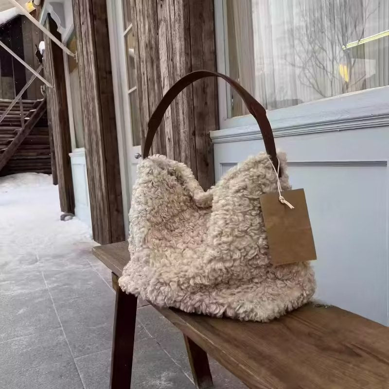 Fluffy Fleece Fur Bag