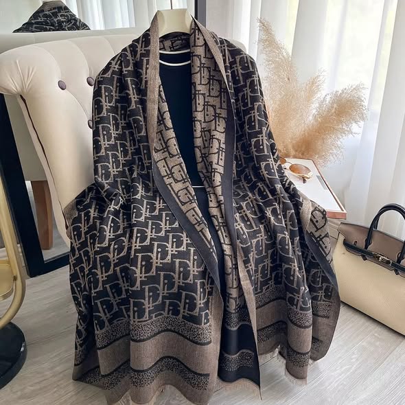 Monogram Scarf