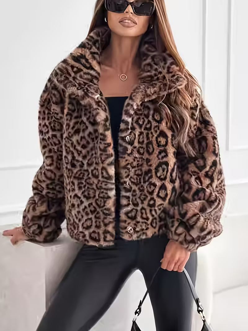 Leopard Fur Jacket