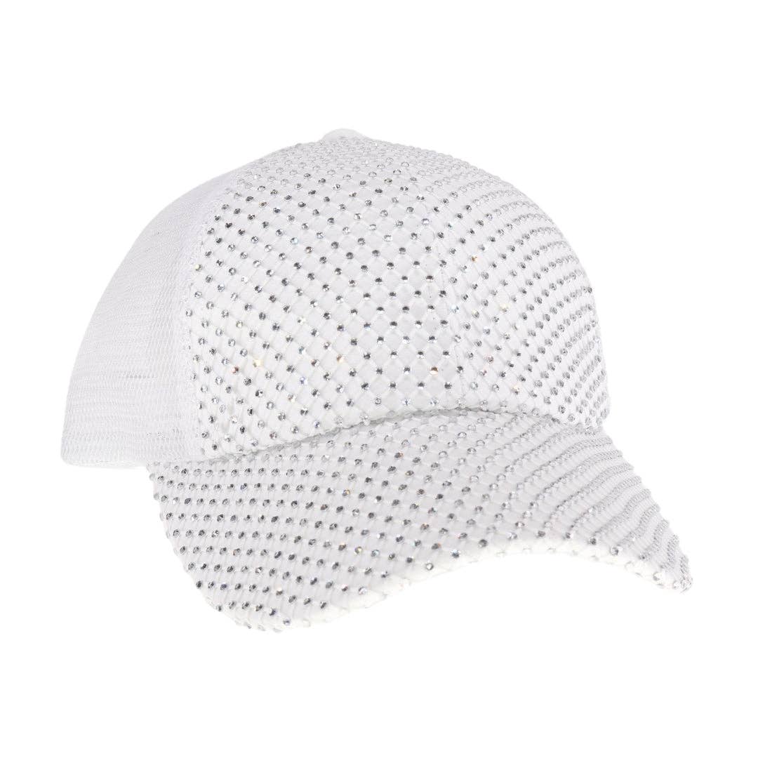 Rhinestone Ball Cap
