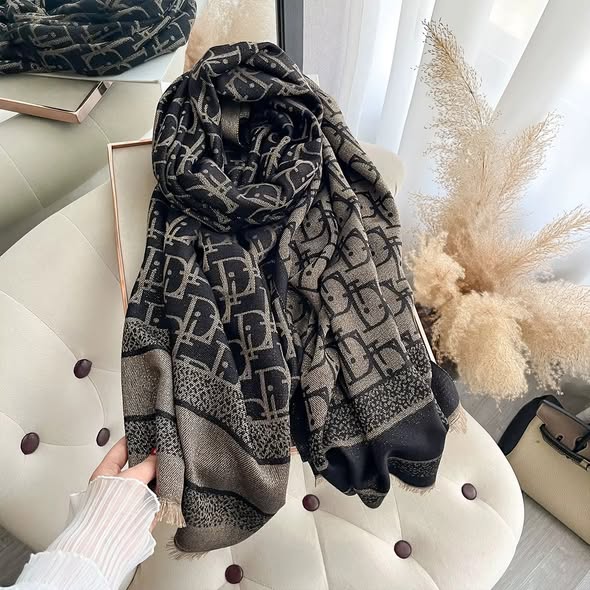 Monogram Scarf