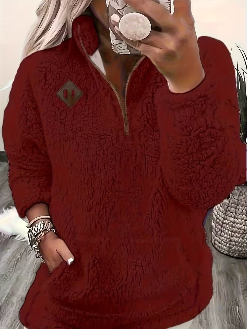 Fleece Pullover Jacket