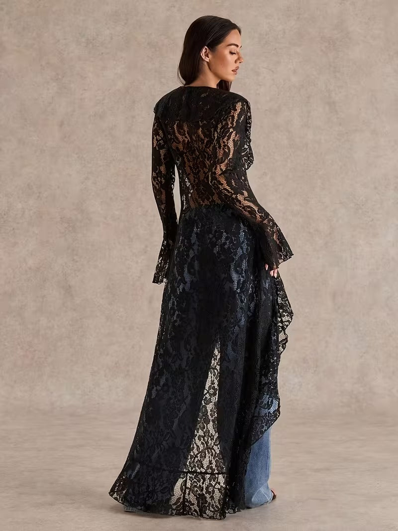 Lace Maxi jacket