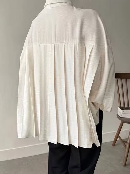 Pleated Blouse