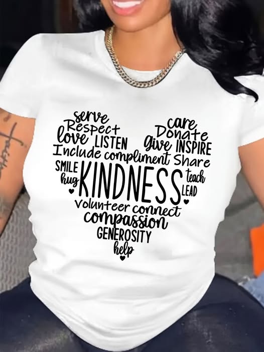 Kindness Heart T Shirt