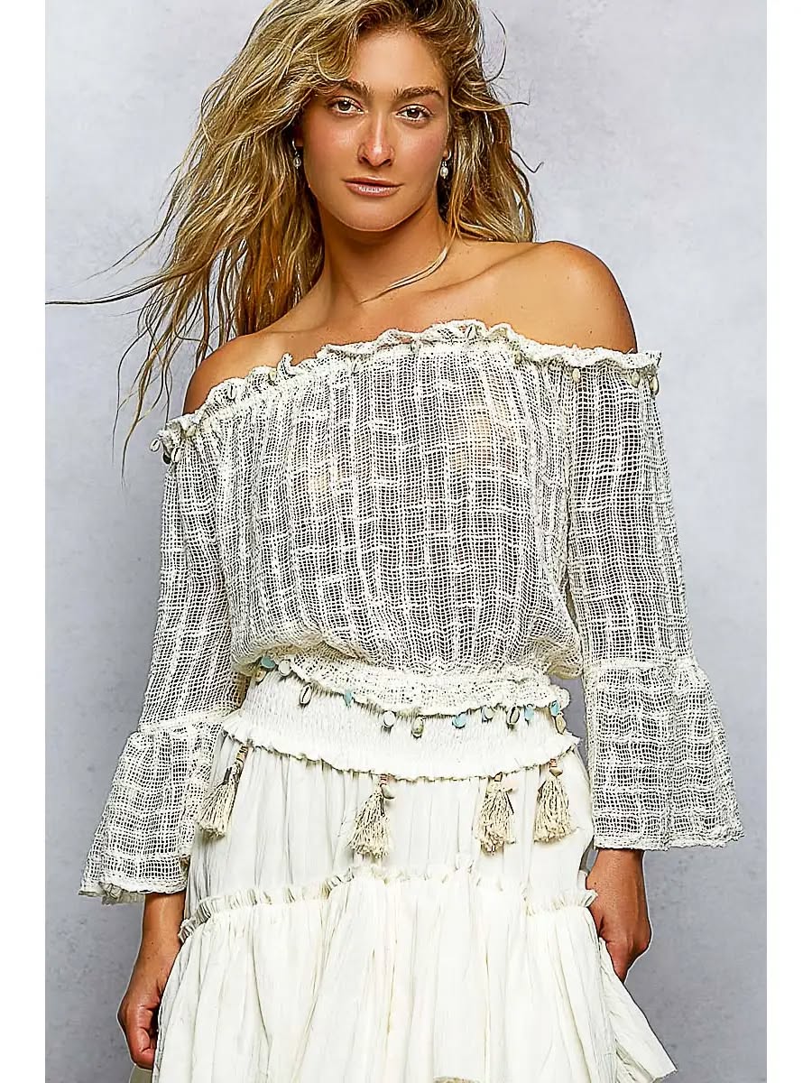 Open Weave Top