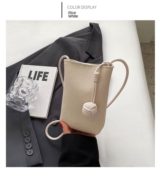 Genuine Leather Crossbody Bag