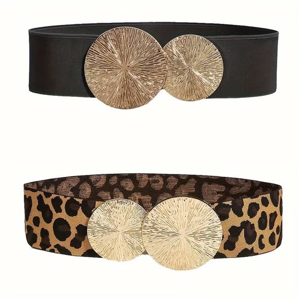 Leopard And Black Belt