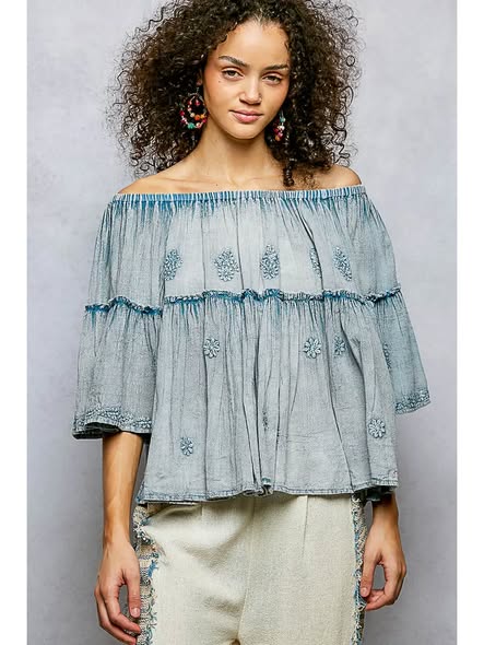 Hand Dyed Tencel Top