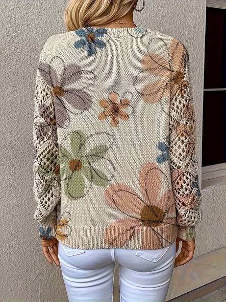 Woven Spring Sweater