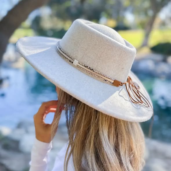 Felt Oatmeal Hat