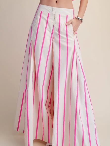 Palazzo Stripe Pant