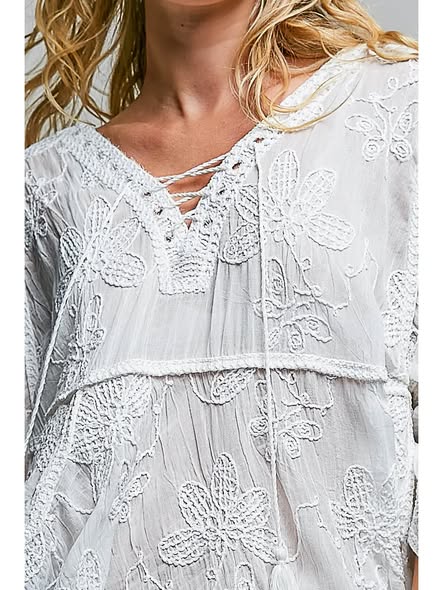 Lace Boho Blouse