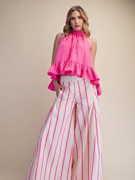 Palazzo Stripe Pant