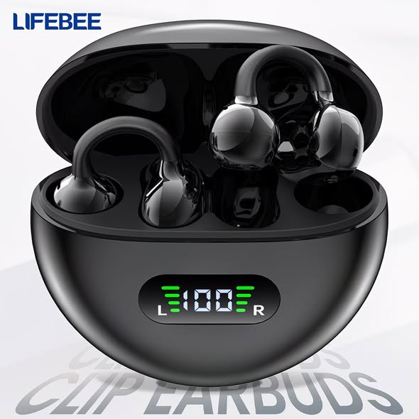 Golden Clip Earbuds