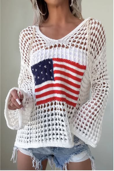 Crocheted Swen Flag