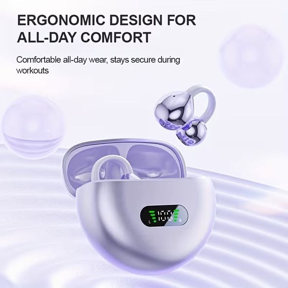 Golden Clip Earbuds