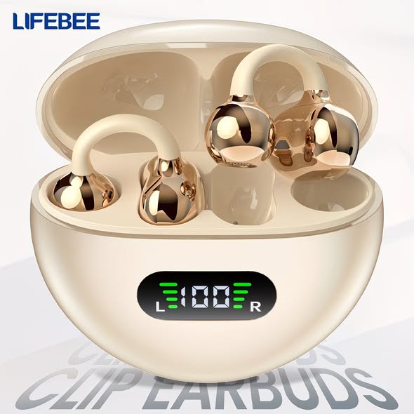 Golden Clip Earbuds