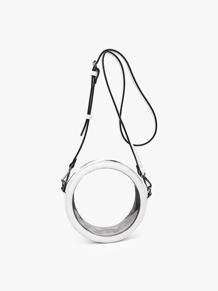 Round Clear Satium Bag