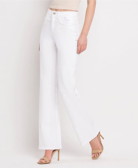 Optic White Denim Jean