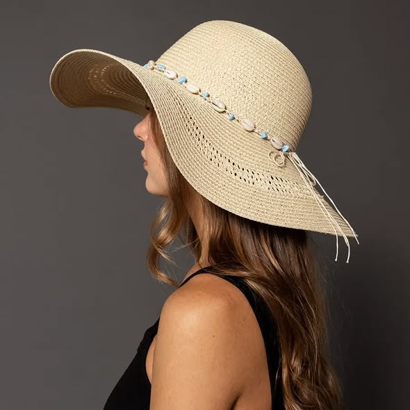 Woven Band Summer Hat