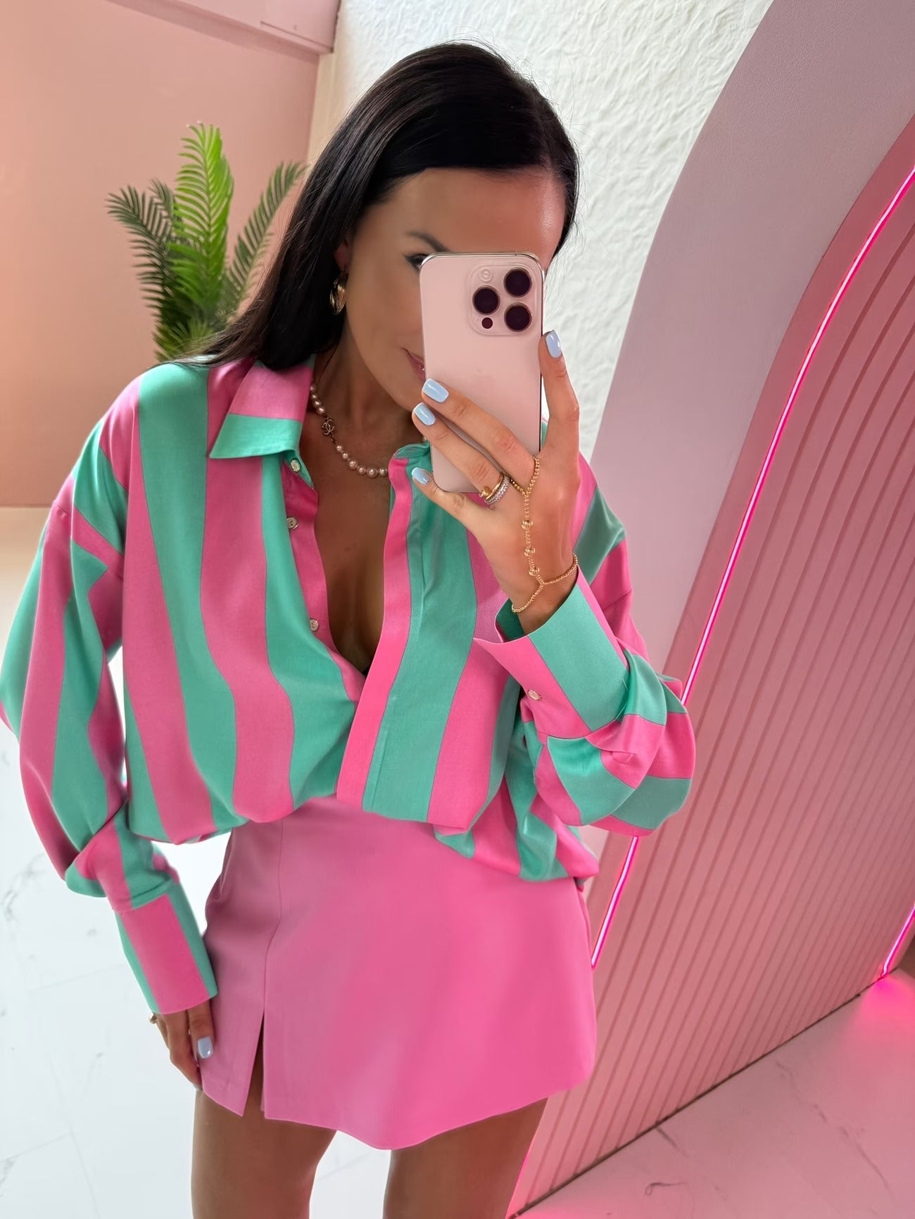 Candy Stripe Blouse