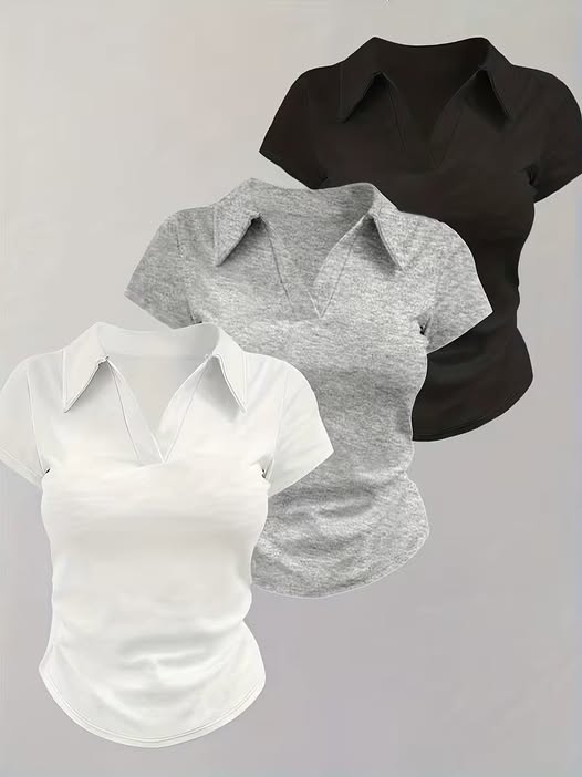 Fitted Womens Polo