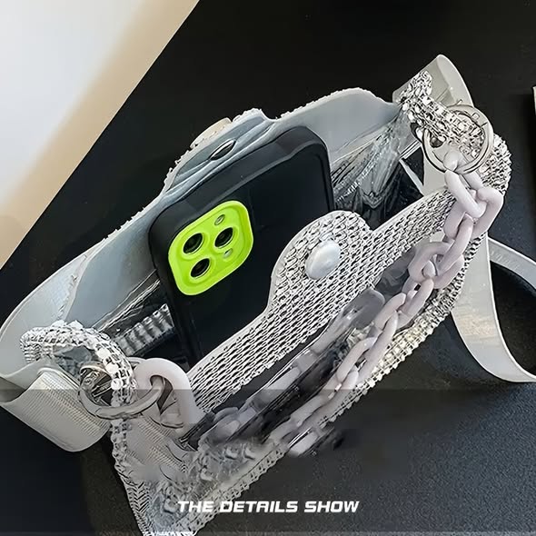The Glam Clear Crossbody
