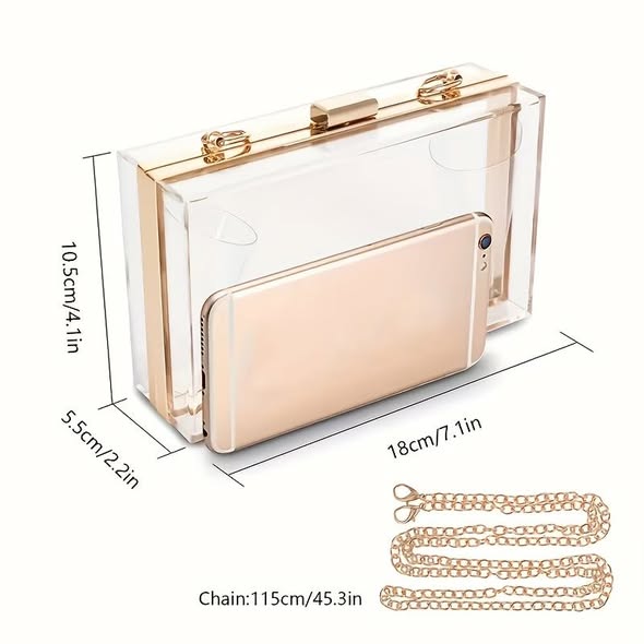 Clear Acrylic Stadium Bag