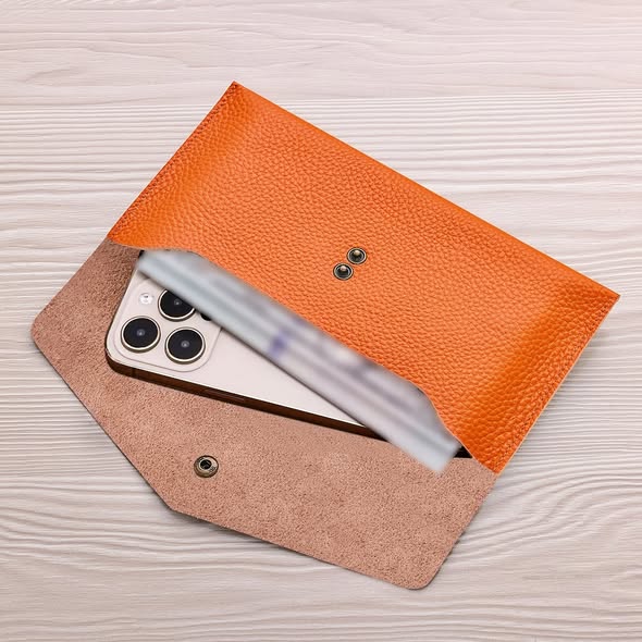 Genuine Leather Envelope Case