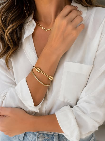Designer Vibe Bar Bracelet