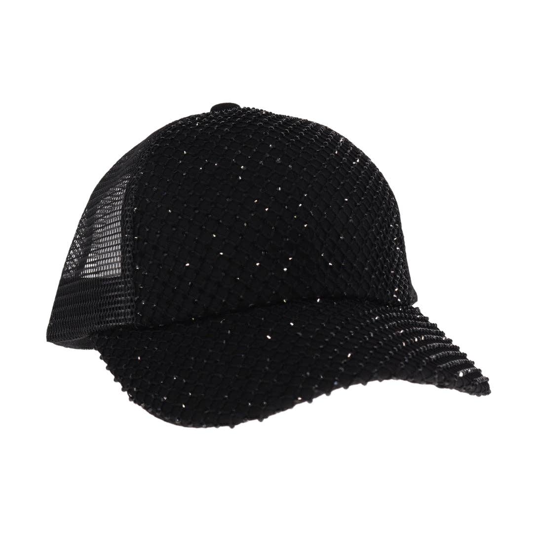 Rhinestone Ball Cap