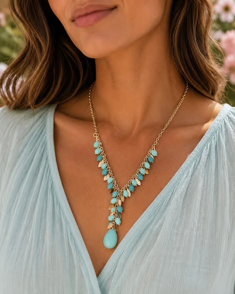 Western Vibe Turquoise Necklace