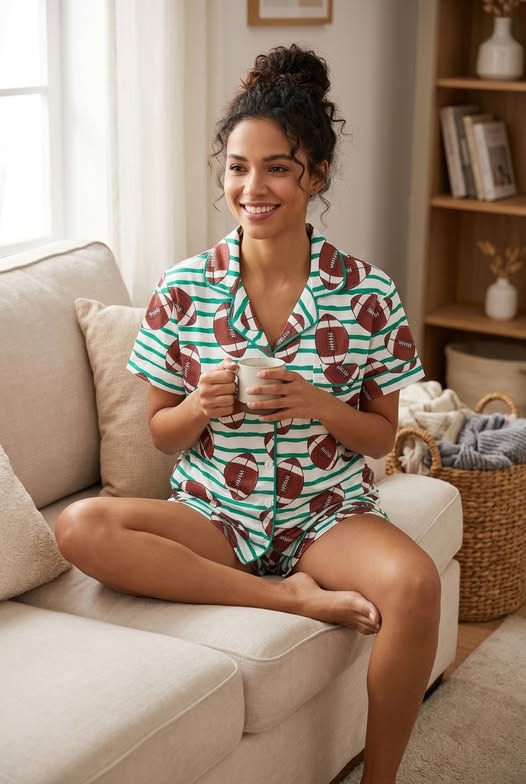 Football Print Lounge Set