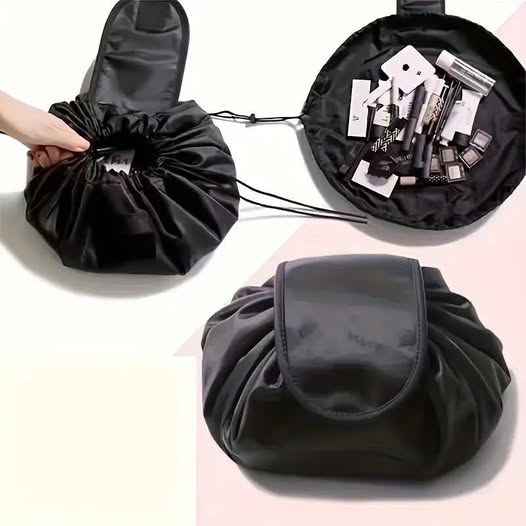Drawstring Makeup Bag