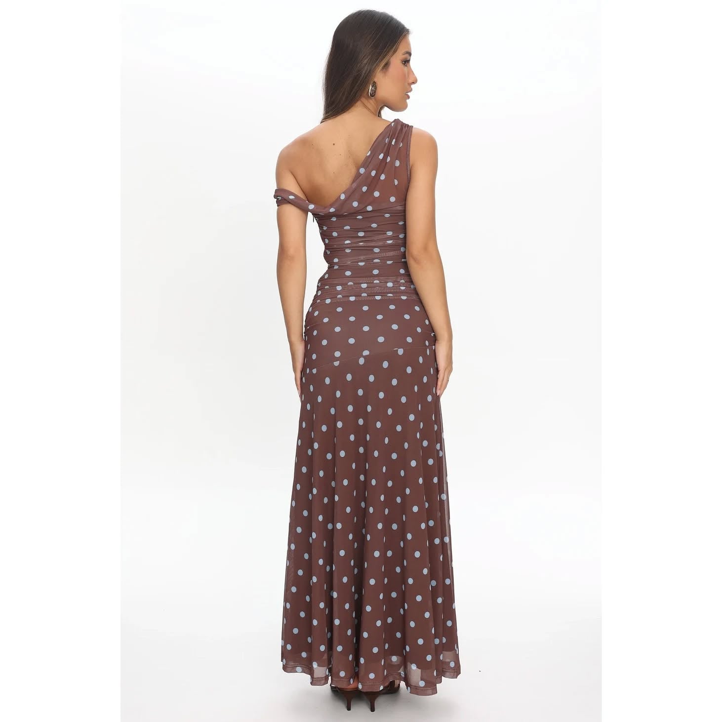 Dot Mesh Dress