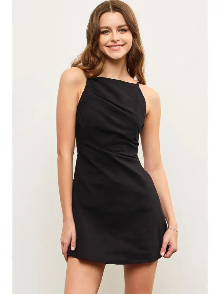 Asymmetric Cami Dress